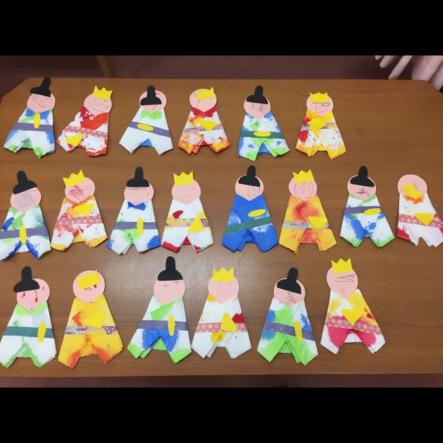 【みんなの投稿】1,2歳児さんおだいりさまとおひなさま