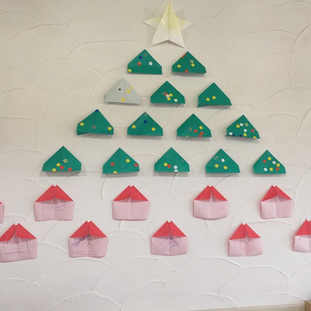 【みんなの投稿】クリスマスツリー＊1,2歳児