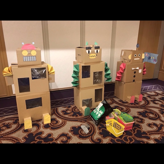 【みんなの投稿】『ロボット玉入れ』