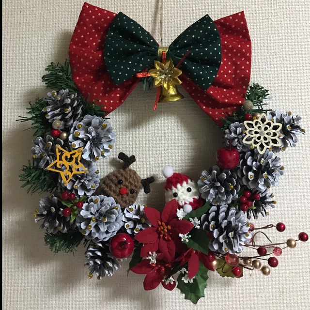 【みんなの投稿】【クリスマスリース】