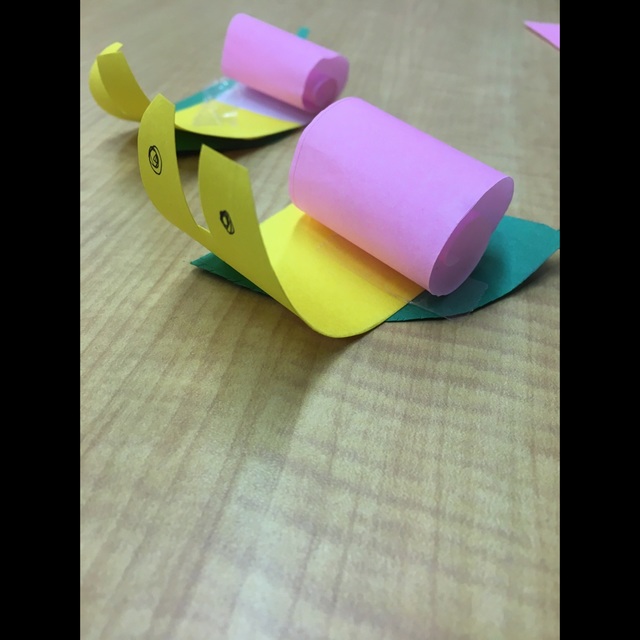 【みんなの投稿】簡単クルクルかたつむり！