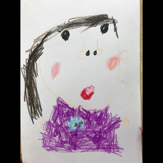 【みんなの投稿】★4歳児★自画像