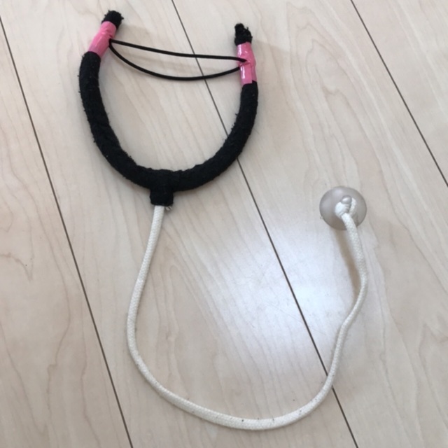 【みんなの投稿】病院ごっこの聴診器