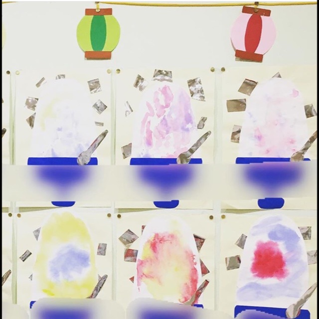 【みんなの投稿】２歳児♡かき氷