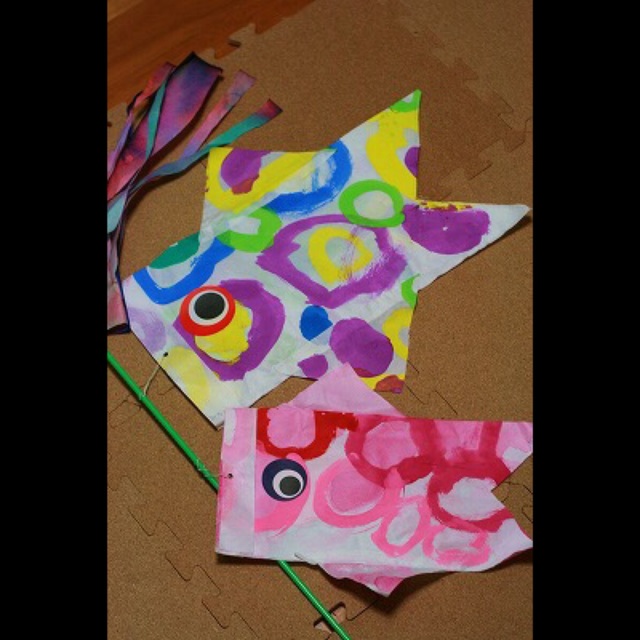 【みんなの投稿】こいのぼり製作