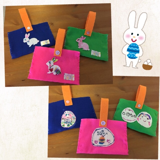 【みんなの投稿】イースターバッグ作り(ソーイング)