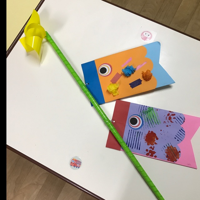 【みんなの投稿】ペタペタこいのぼり