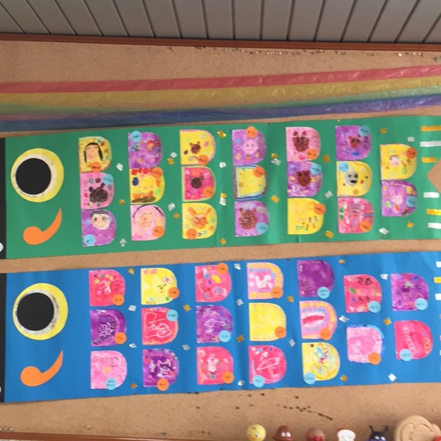 【みんなの投稿】こいのぼり鱗作り