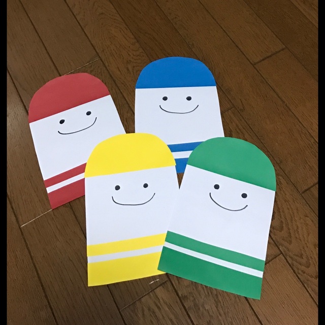 【みんなの投稿】どんな色がすきペープサート