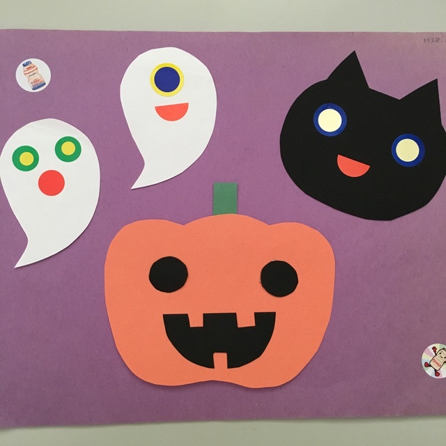 【みんなの投稿】１０月 制作1.2歳ハロウィン