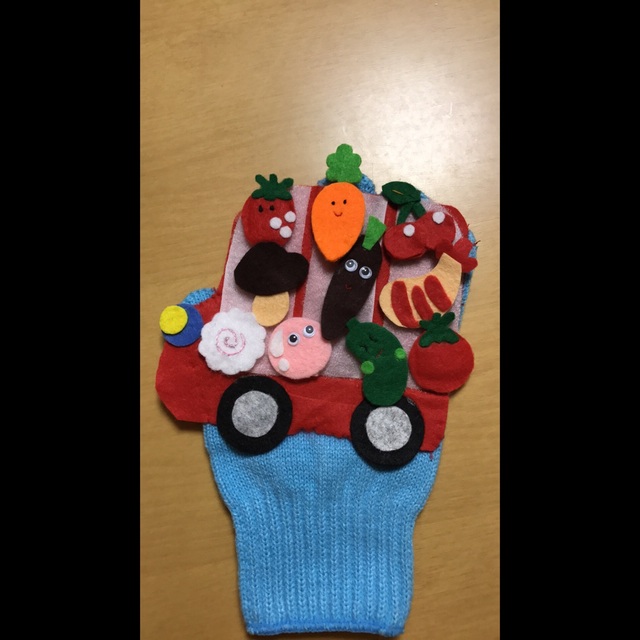 【みんなの投稿】手袋シアター『お弁当バス』