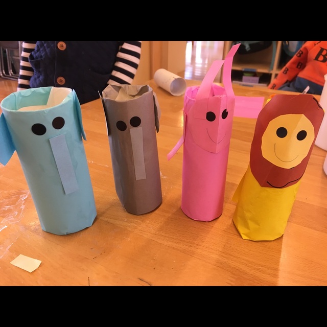 【みんなの投稿】廃材制作 3歳児