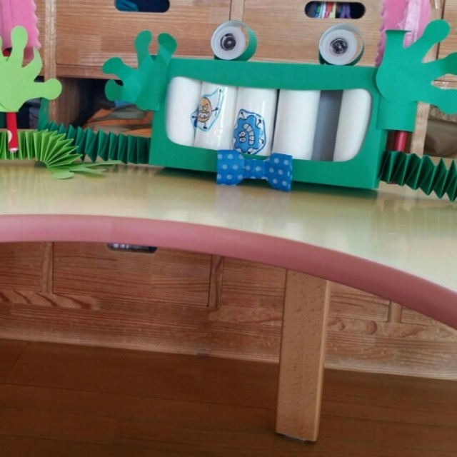 【みんなの投稿】虫歯予防デーの歯の製作2.3歳時児