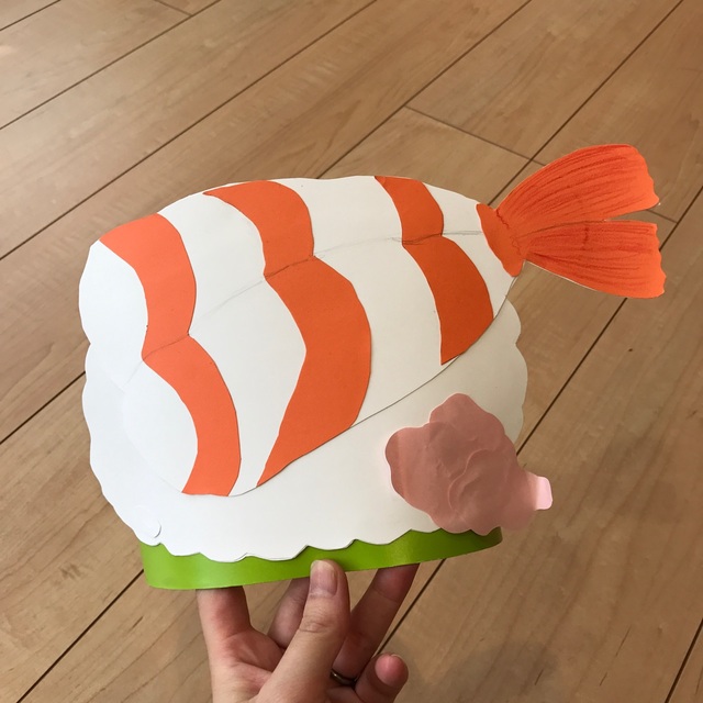 【みんなの投稿】【お寿司のお面】