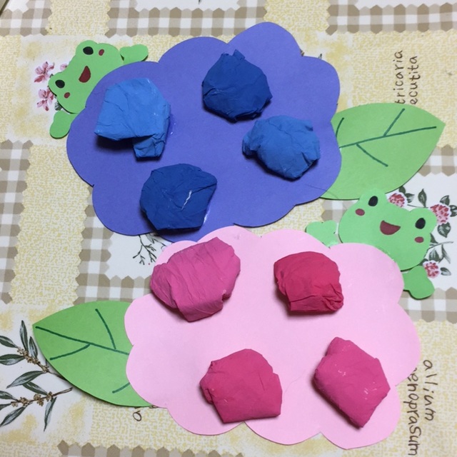 【みんなの投稿】〜6月壁面制作〜