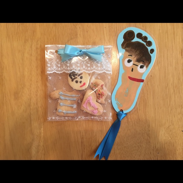 【みんなの投稿】足型のしおり