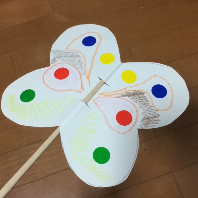 【みんなの投稿】ちょうちょ　3歳児