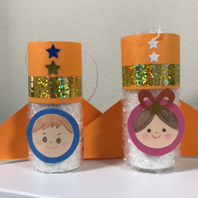 【みんなの投稿】七夕飾りロケット飾り