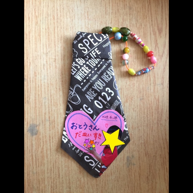 【みんなの投稿】父の日プレゼント[ネクタイ飾り]