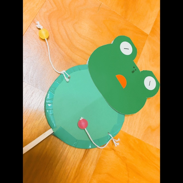【みんなの投稿】【カエルのでんでん太鼓】