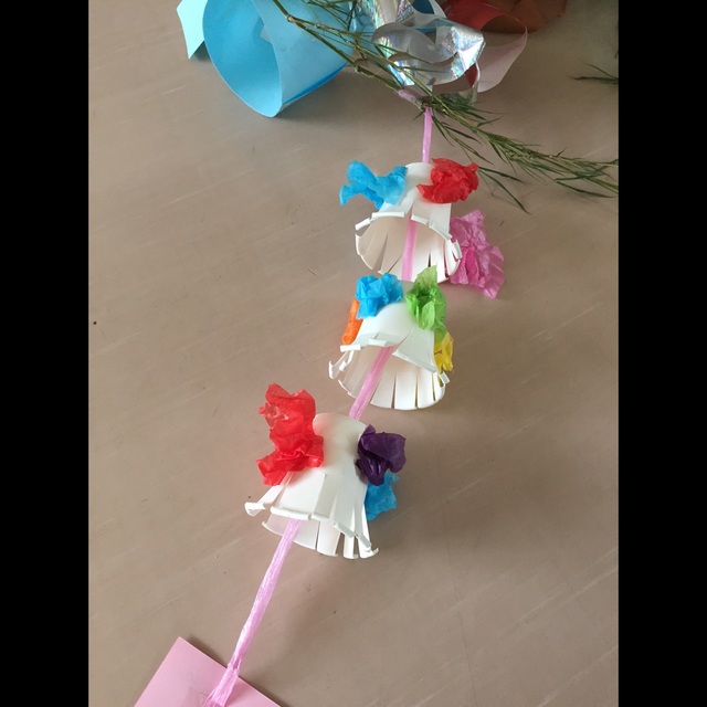 【みんなの投稿】紙コップのタコ足！4歳児