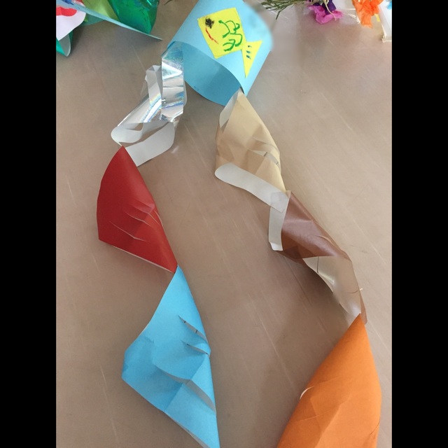 【みんなの投稿】貝殻飾り4歳児