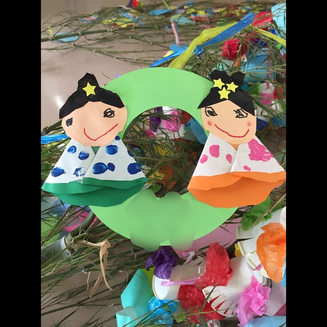 【みんなの投稿】織り姫、ひこ星‼︎4歳児