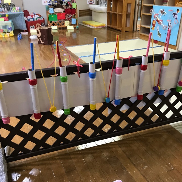 【みんなの投稿】絡まりやすい竿を立てて収納