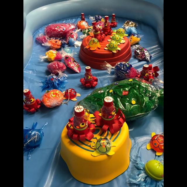 【みんなの投稿】魚釣りゲームの出来上がり