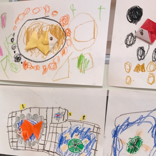 【みんなの投稿】7月 折り紙製作 年長