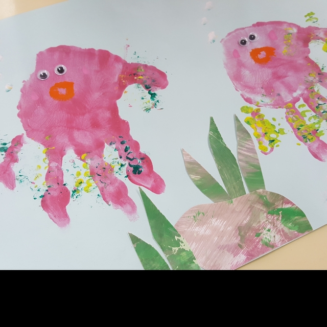 【みんなの投稿】手形  海の生き物