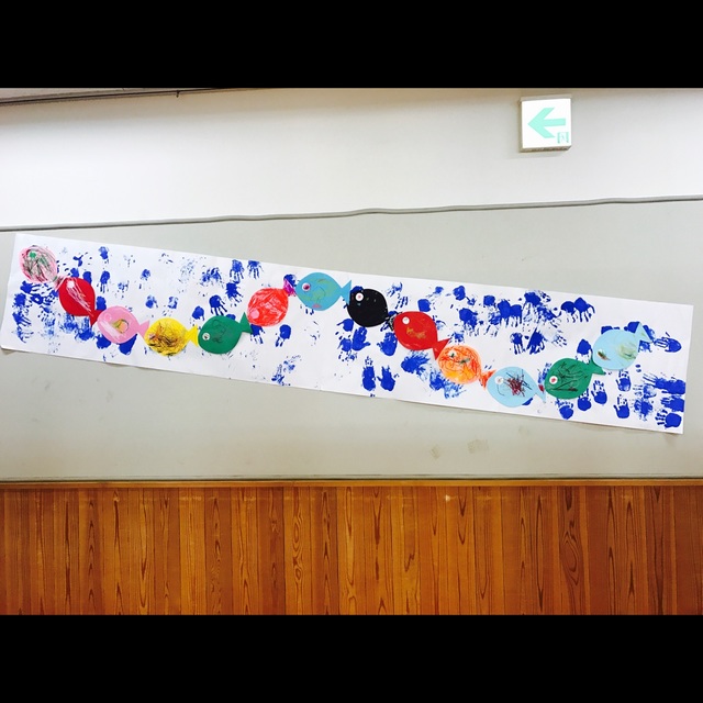 【みんなの投稿】【魚と水しぶき】2歳 8月