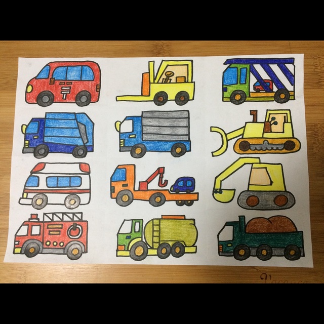 【みんなの投稿】「はたらくくるま」パネルシアター