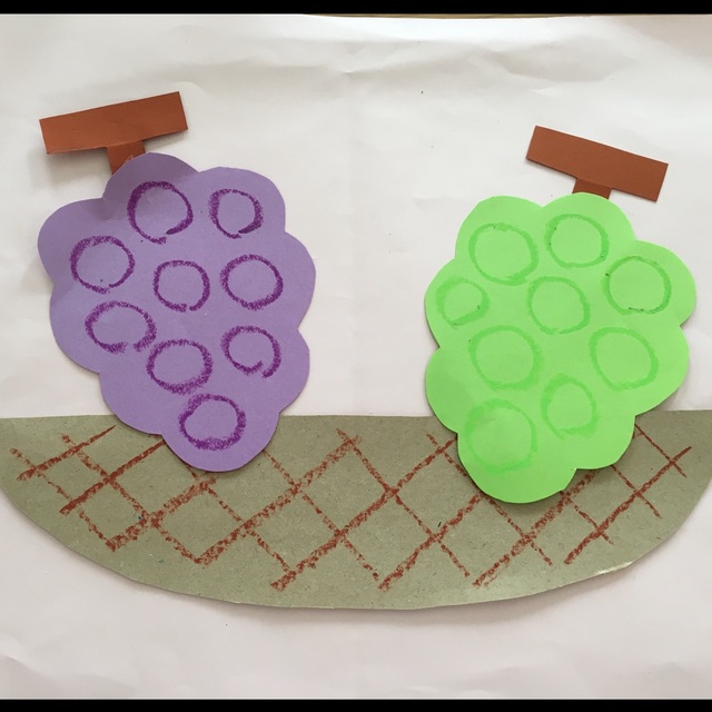 【みんなの投稿】9月制作 ぶどう