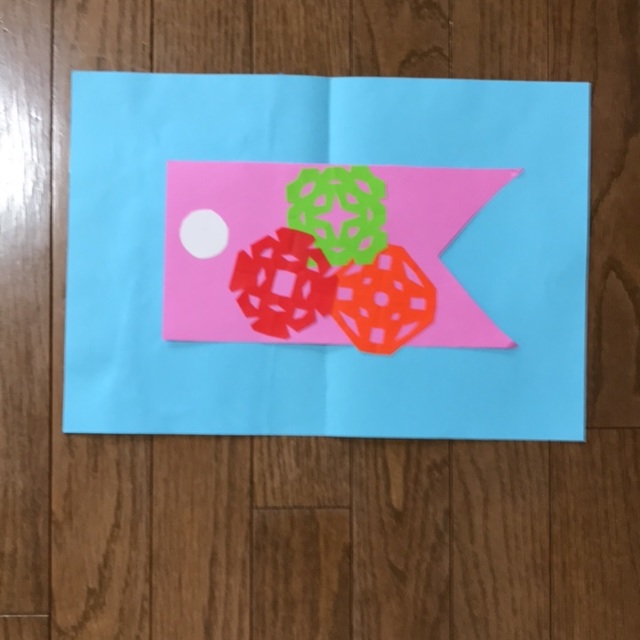 【みんなの投稿】5月 5歳こいのぼり