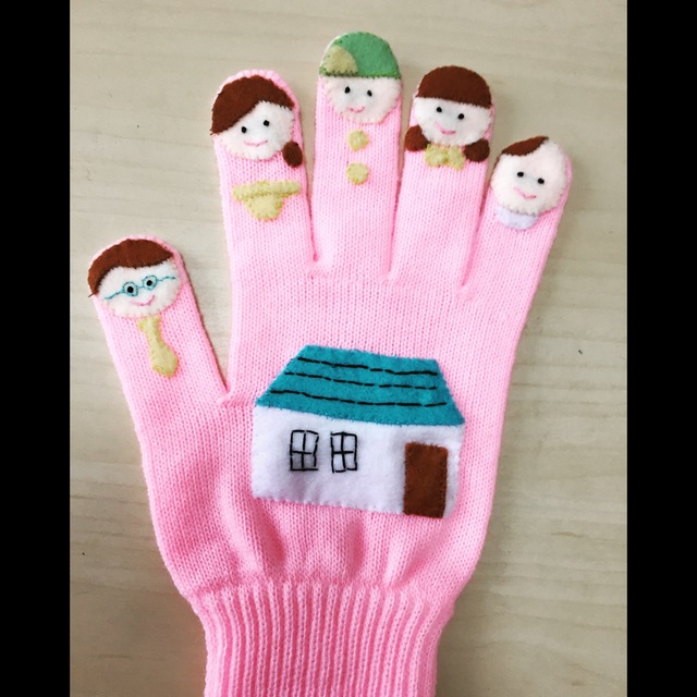 【みんなの投稿】【手袋シアター】おはなしゆびさん♪