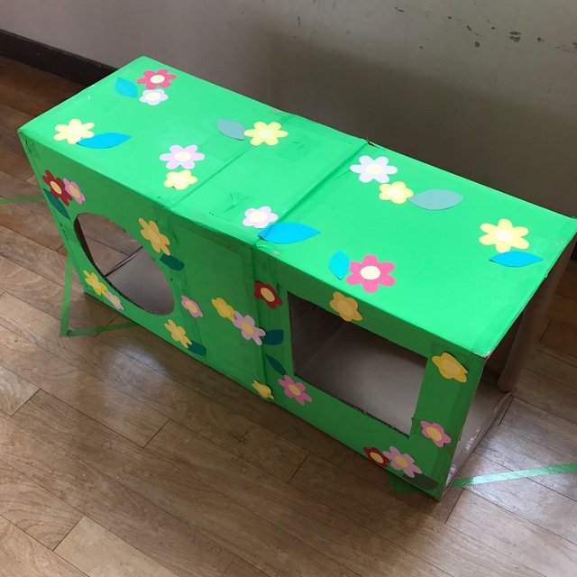 【みんなの投稿】ダンボールトンネル