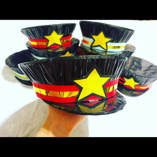 【みんなの投稿】✂︎車掌帽 (運動会用品)