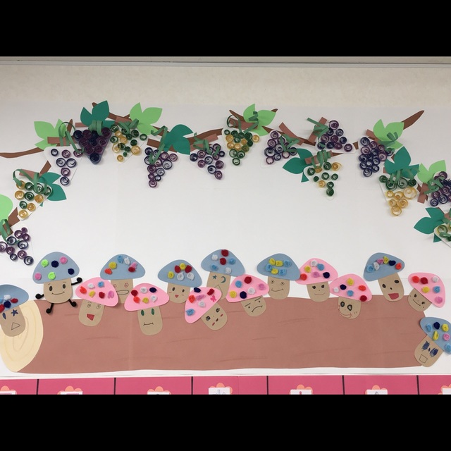 【みんなの投稿】１０月カレンダー上の壁面