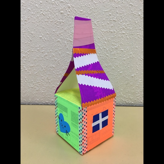 【みんなの投稿】【牛乳パックのガラガラ】