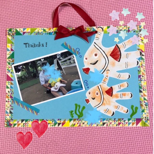 【みんなの投稿】【敬老の日】手形アート