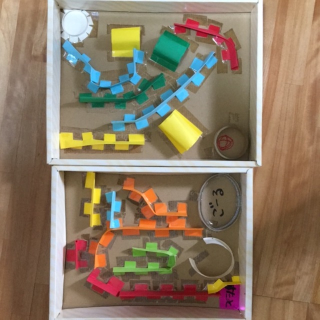 【みんなの投稿】どんぐりめいろ 4.5歳児