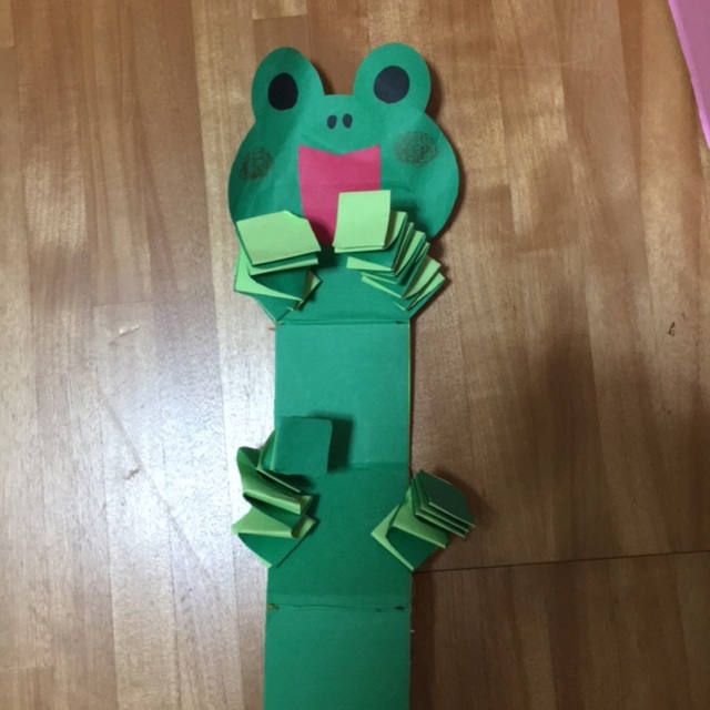 【みんなの投稿】牛乳パックカエル パッチンカエル