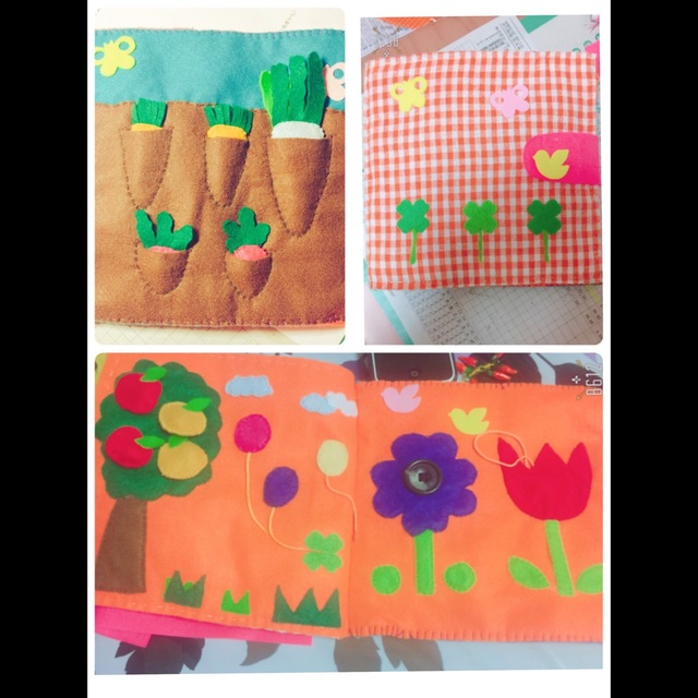 【みんなの投稿】【布絵本】0〜2歳児 【みんなの投稿】【布絵本】0〜2歳児