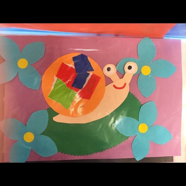 【みんなの投稿】かたつむり 2歳児