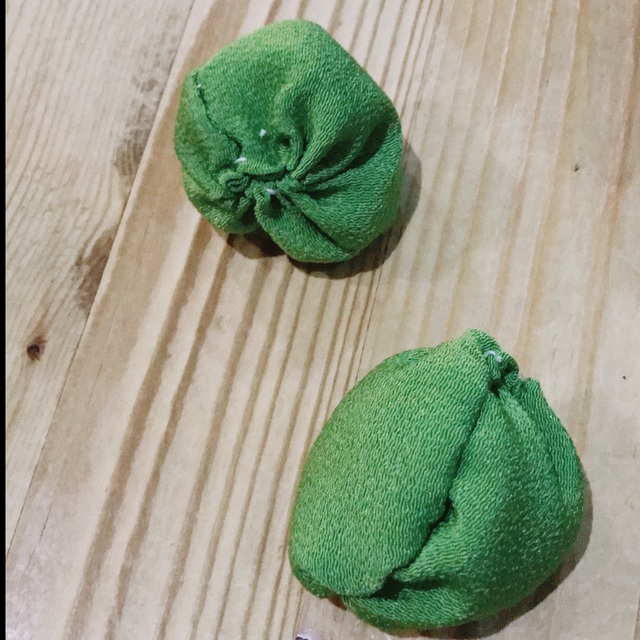 【みんなの投稿】布と米でお手玉