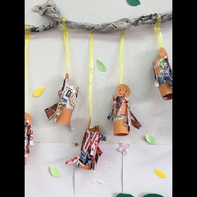 【みんなの投稿】みのむし(1歳児)