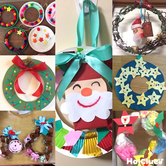 みんなのクリスマスリースアイデア〜さまざまな素材を使ったおもしろリースが大集合！〜
