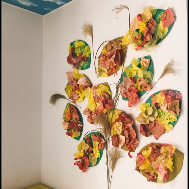 【みんなの投稿】『秋の壁面作成』