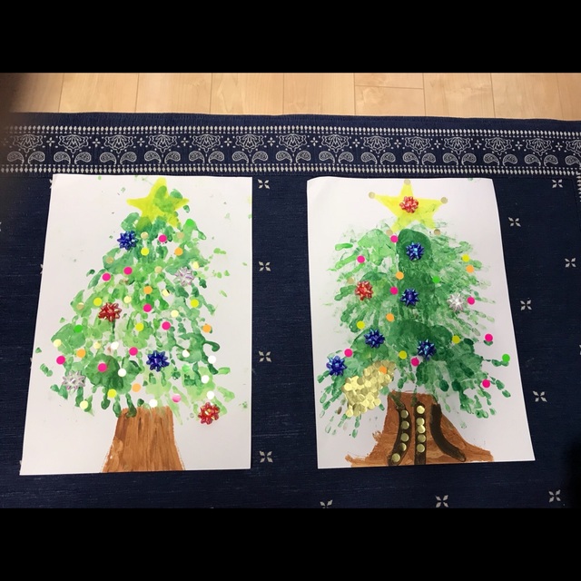 【みんなの投稿】【1歳〜】*クリスマスツリー 【みんなの投稿】【1歳〜】*クリスマスツリー